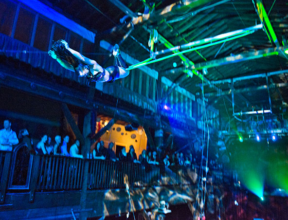 Aerialists Brisbane - Trapeze Artists - Aerial Entertainment Performers