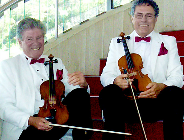 Arco Strings - Violin Duo Perth - Classical Jazz Musicians