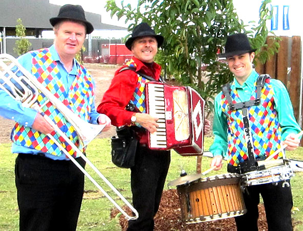 Accordion Trombone Drums Trio